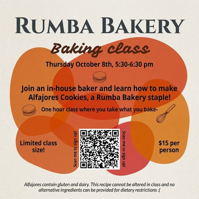 Rumba Bakery - Baking Class