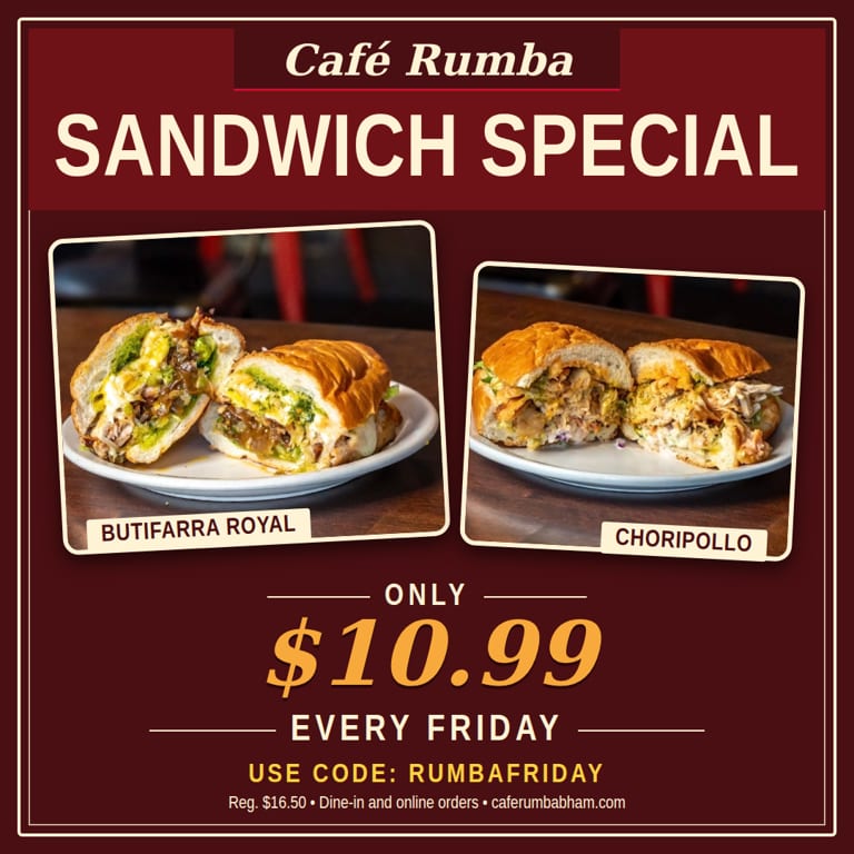 Friday Sandwich Special